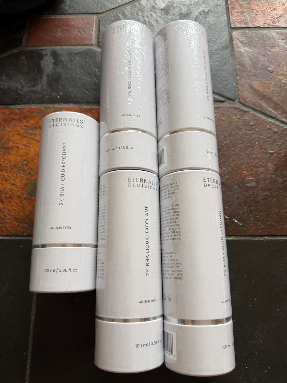 2% BHA Liquid Exfoliant 100ml Toner lot of 5 NEW SEALED bottles 21$ each retail